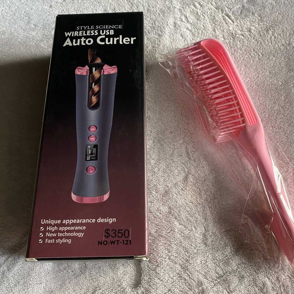 Wireless curler